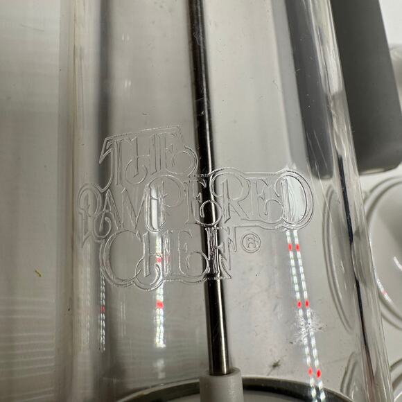 Pampered Chef Easy Accent Decorator #1775 Discontinued Vintage Icing Press Set - Picture 4 of 4